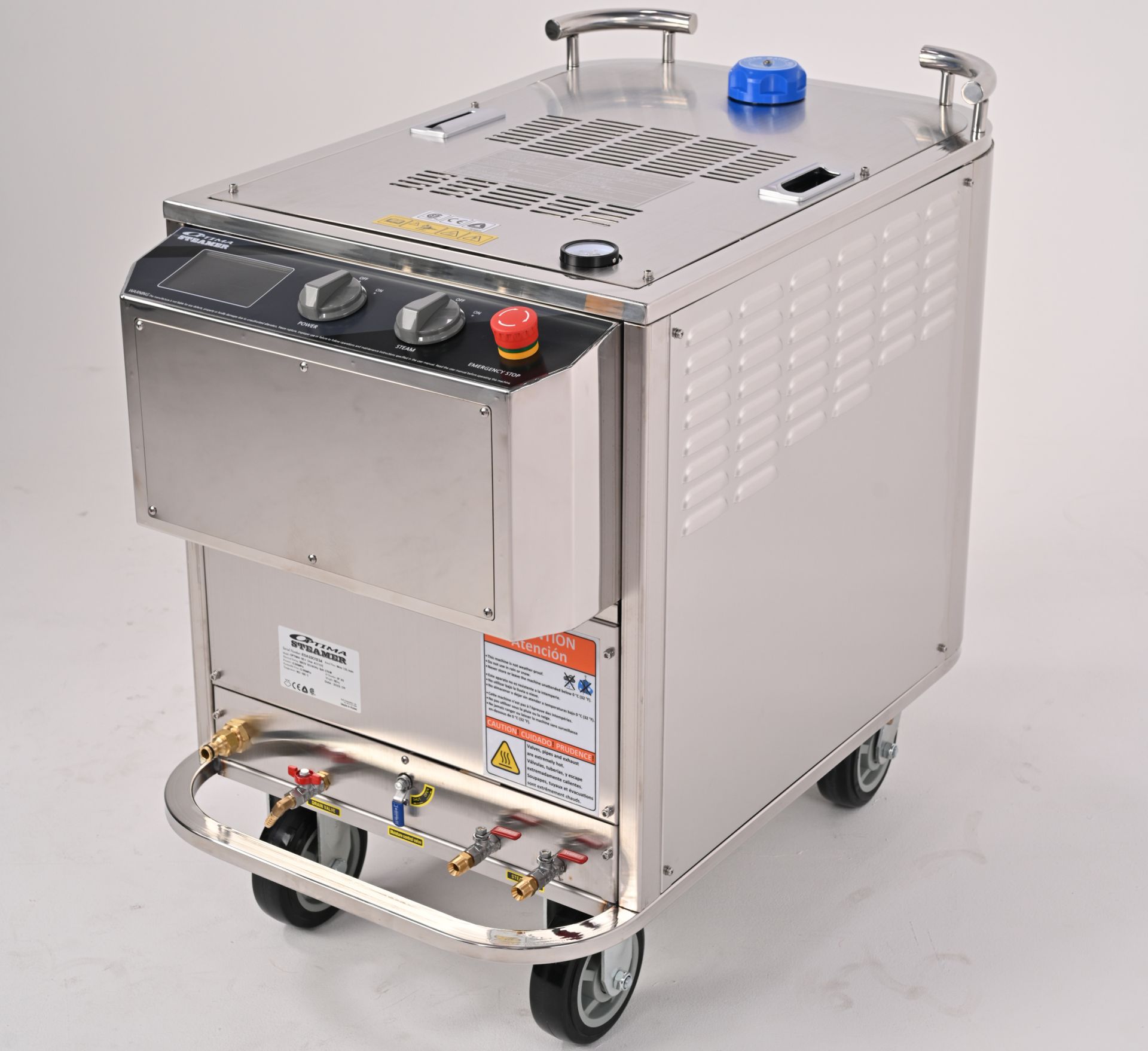 Machine vapeur sèche industrielle - Optima Steamer SE-II 27K électrique inox_0