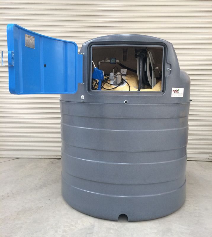 Station de stockage et de distribution AdBlue - Prête à l'emploi - Volume 1500 L - Pompe submersible et équipements inclus_1