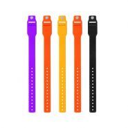 Bracelet RFID NFC en silicone - Shenzhen Xinyetong Technology - étanche IP68, personnalisable avec trous et carte mini insérable_1