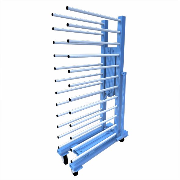 Modèle de chariot de séchage à longueur variable