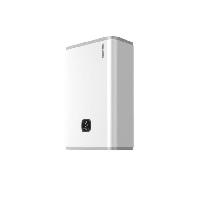 Chauffe-eau électrique Linéo connecté vertical mural multiposition blanc 40L - Atlantic - 157205_1
