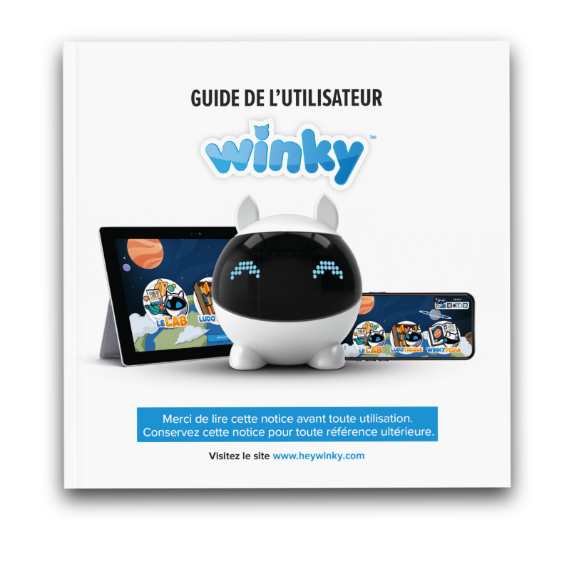 ROBOT ÉDUCATIF ÉVOLUTIF PROGRAMMATION COMPAGNON DE JEU WINKY MAINBOT_1
