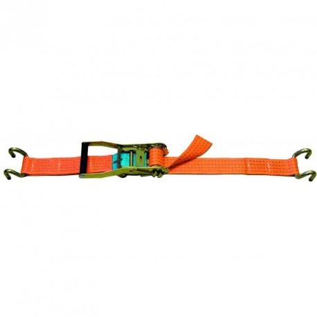 Sangle d'arrimage largeur 50 mm - TMU 2500 kgs, crochets ouverts Référence 4570C09_1
