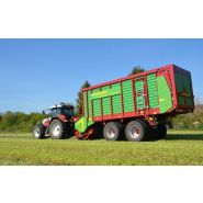 Machine agricole avec capacité de chargement jusqu'à 50 m³