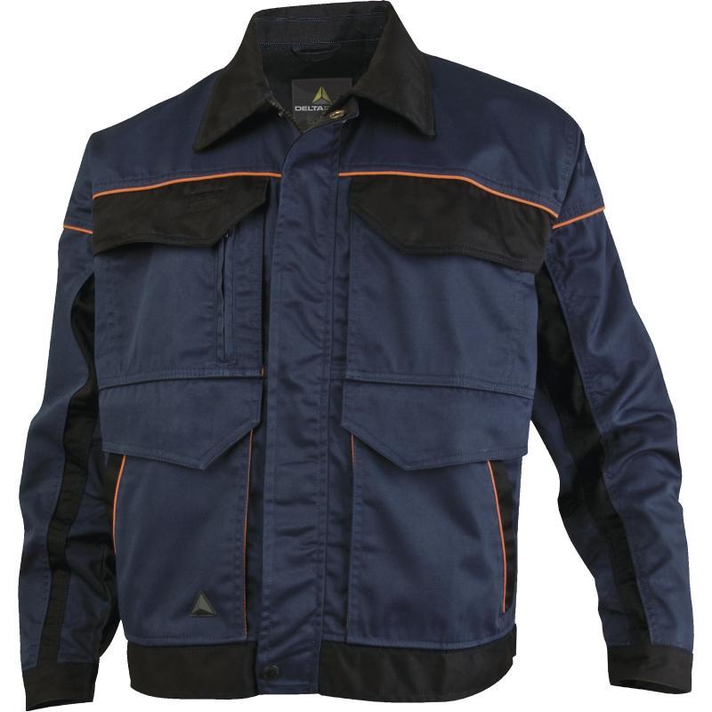 Veste de travail Mach2 Corporate - Polyester/Coton, 6 poches, bas ajustable - MCVES_1