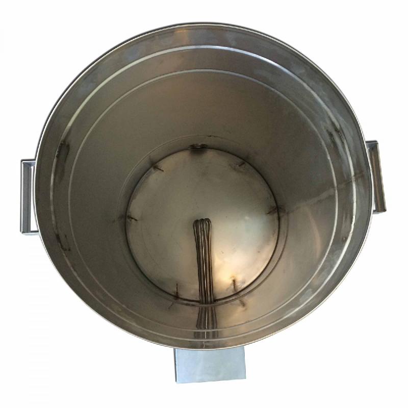 Cuve en acier inoxydable pour échaudage de volailles