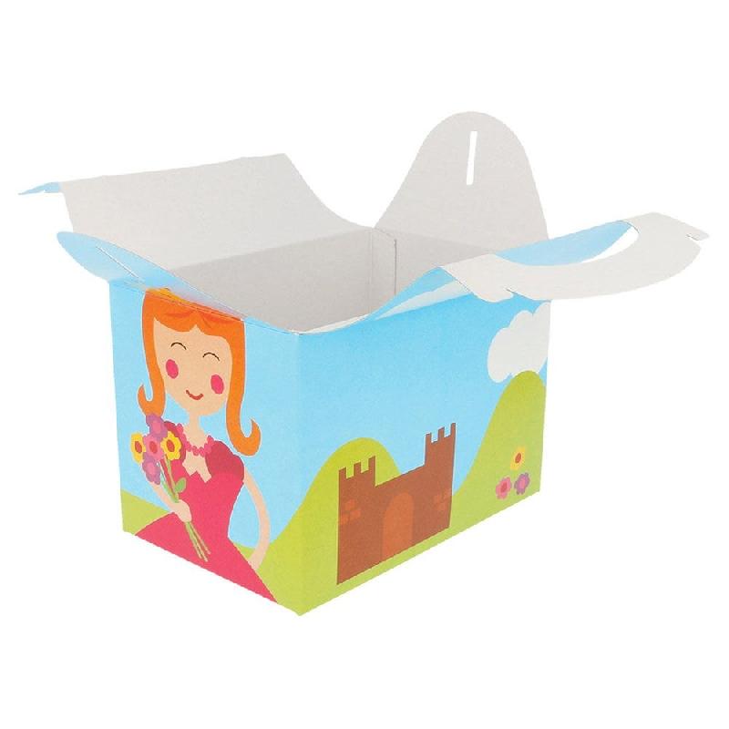 Boîte menu enfant carton Château 17x16x10cm - par 300_1