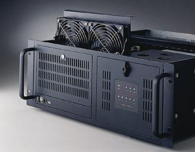 Châssis industriel silencieux 4U rackable 19