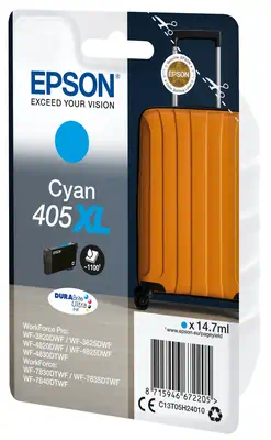 Epson Singlepack Cyan 405XL DURABrite Ultra Ink_1