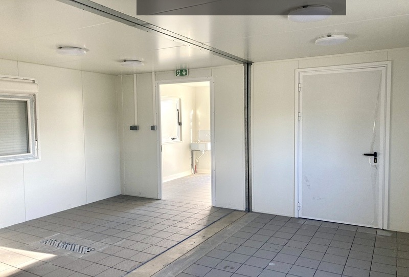 Laboratoire Agroalimentaire modulaire - Fromagerie 50m2 avec espaces de préparation et stockage_1