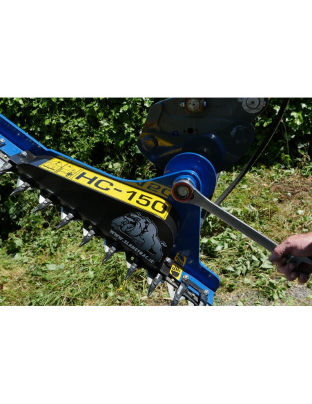 Outil professionnel Slanetrac HC150 pour coupe de haies jusqu'à 40mm