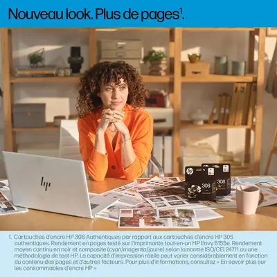 HP 308 Cartouche dencre authentique Trois couleurs_1