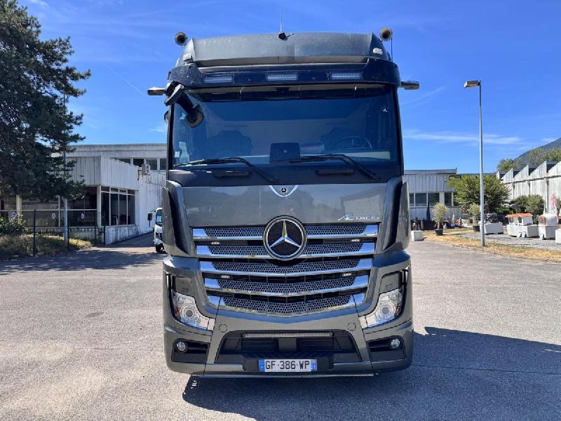 Mercedes Actros 1863 Tracteur routier avec Hydraulique benne_1