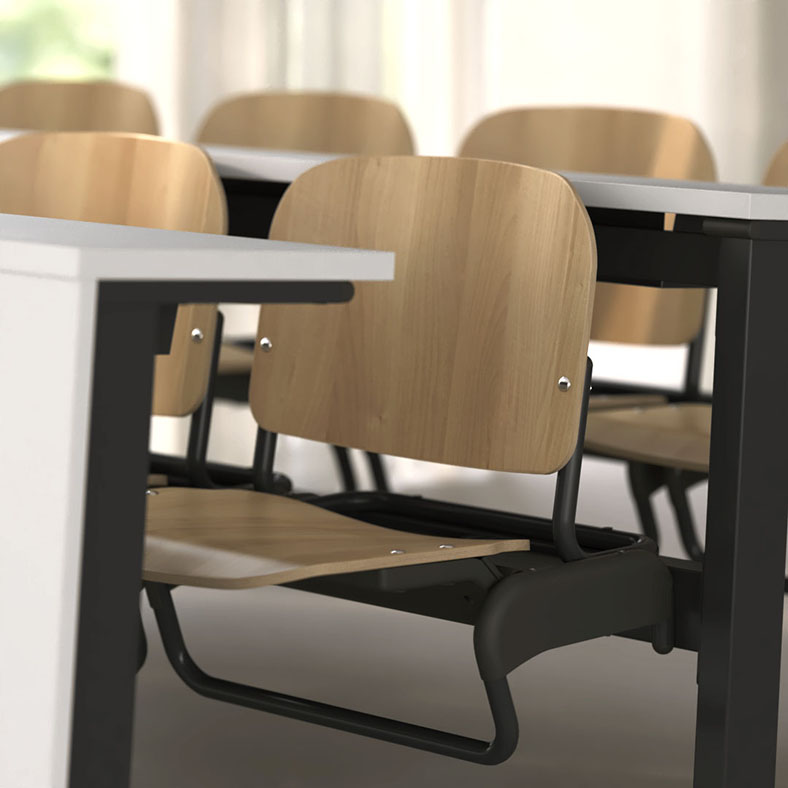 Pupitre multifonctionnel conçu pour les salles de classe universitaires, les salles de conférence ou les espaces éducatifs - Ivok_1