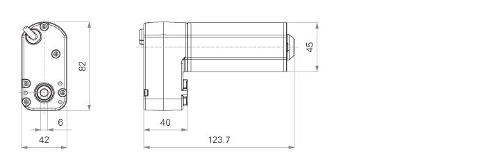 TGM4 - Motoréducteurs compacts à courant continu - TiMOTION Technology Co - Couple 6Nm après réduction_1