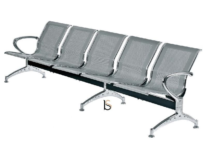 Poutre d'accueil Design en métal Yoni. - 5 places_1