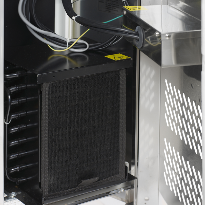 Snack Refroidisseur de comptoir 2 portes SS304 - 230 L | Tefcold - SK6210_1