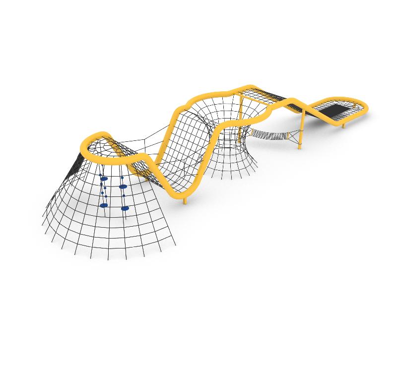 Structures de cordage architecturales rolling hills standard réf-8071538 - hags_1