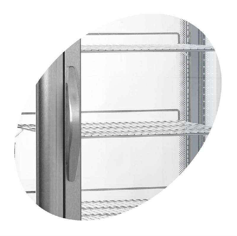 Armoire vitrée réfrigérée positive 425 L | Tefcold - UPD200_1