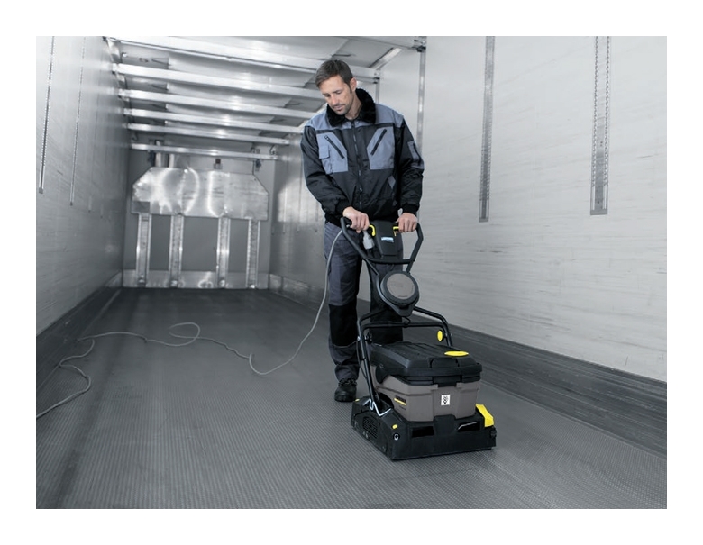 Autolaveuse BR 40/10 C - Polyvalente avec brosses rouleaux à haute pression et suceurs d'aspiration_1