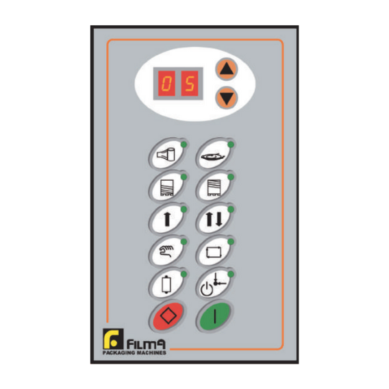 Banderoleuse à plateau tournant semi-automatique FP10 ULTRA pour palettes par film étirable - Pupitre électronique et cycle automatique_1