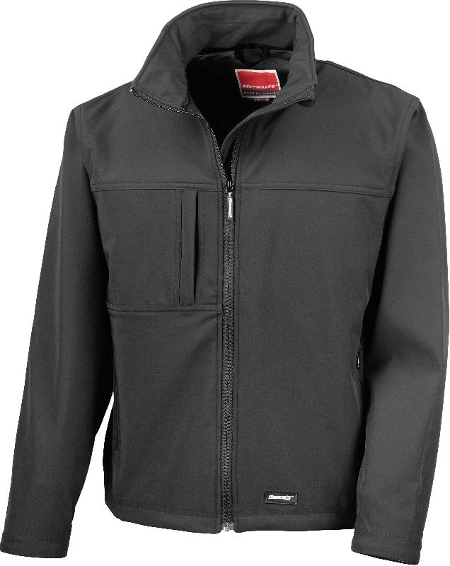 Veste softshell classic - 3 couches respirantes et imperméables - Poches multiples - Tailles S à XXL_1