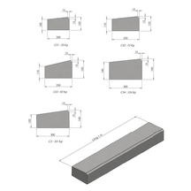 Caniveau béton simple pente type CS1 classe T - Alkern_1