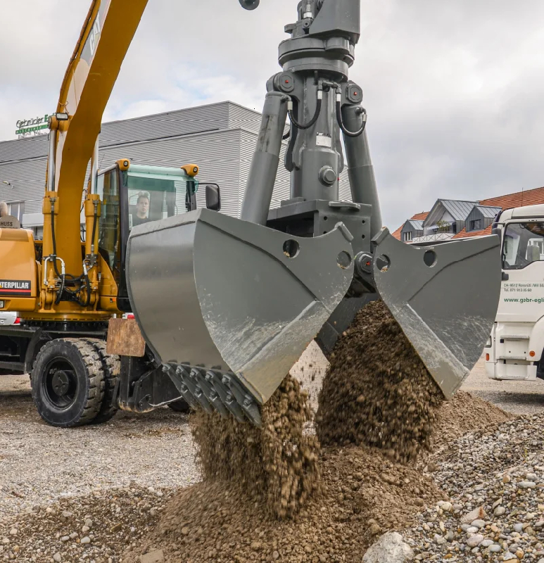 Grappin pendulaire polyvalent pour pelle hydraulique - 5 à 30 tonnes_1