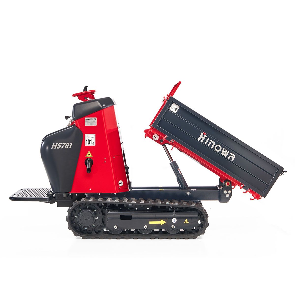 Hs701 avec caisson plateau mini-dumper - hinowa - 500 kg_1