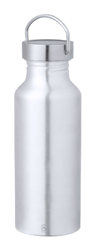 Bouteille connectée - aluminium recyclé avec anse - 650 ml_1