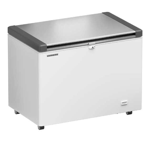 Congélateur coffre professionnel à couvercle battant Inox - 404 L  | Liebherr - EFL 4656_1