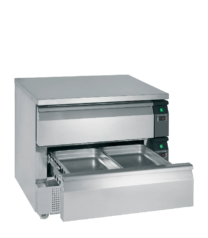 Soubassement réfrigéré UD2-2  Uni-Tiroir GN2/1 pces Inox TEFCOLD_1