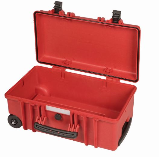 Valise à outils rigide avec roulettes très résistante - 31L - 4750RCHDW01RED - Résine polypropylène, hermétique et indestructible_1