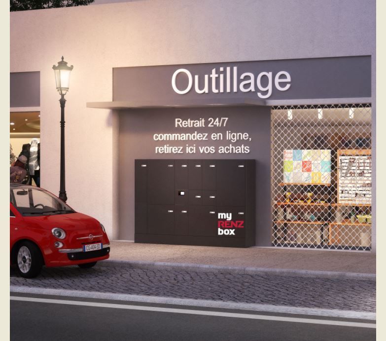 Casiers de retrait click and collect alimentaire - Drivebox Ice_2