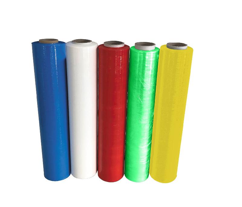 Film étirable manuel cast couleur translucide - 513079 – Rouge 17µ_1