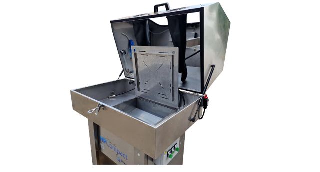 Fontaine cabine HP Compact - Inox 304 - Pression 5 bar - Nettoyage de pièces mécaniques_1