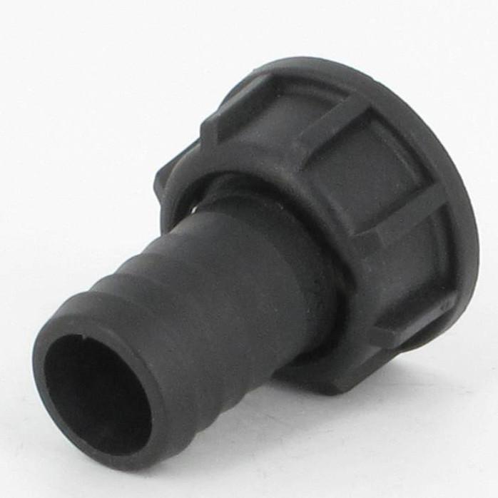 Raccord annelé - Droit - avec écrou - F 1