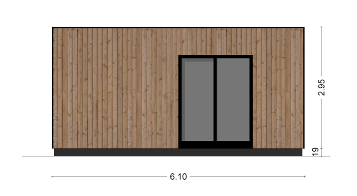 Studio de jardin - Boximby 22 m² (large) - Bois Douglas français, double exposition traversante, sans permis de construire_1