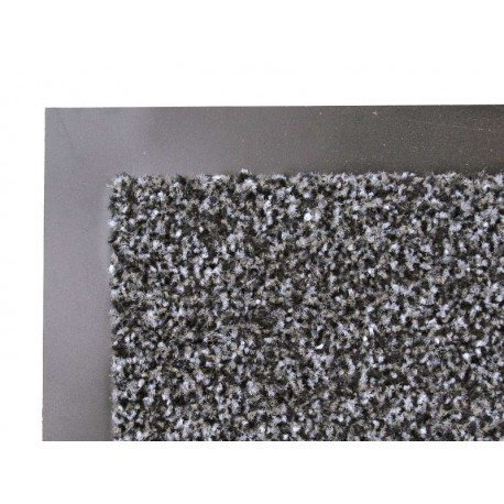 Tapis anti-poussiere figeac gris 90x150cm polyamide semelle pvc renforce epaisseur 10mm_1