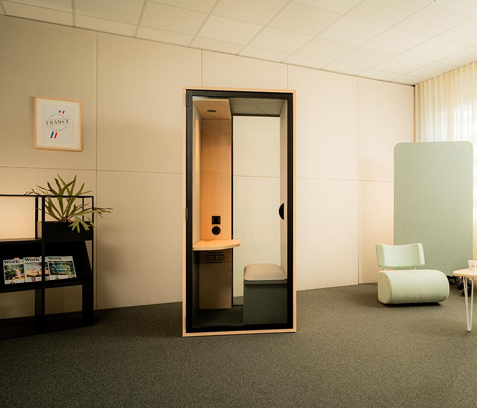 Cabine acoustique pour  un environnement insonorisé et confortable - Essentielle S Bureau_1