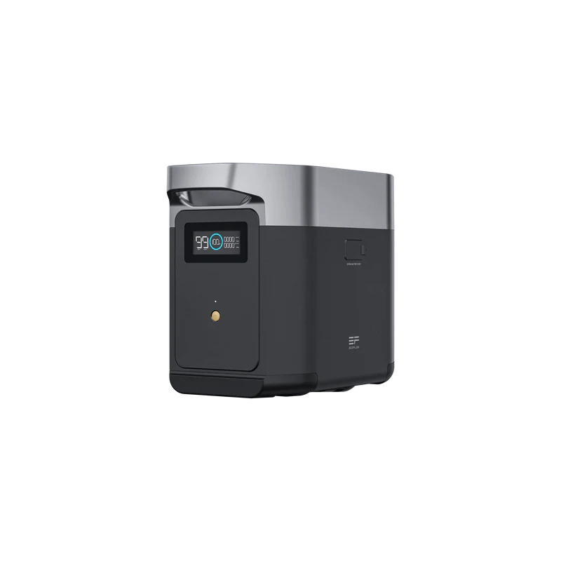 ECOFLOW DELTA 2 - Batterie supplémentaire 1024Wh 12V 230V - Stockage étendu et transportable_1