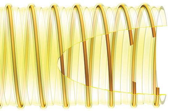 Gaine WINDFLEX 805 PU - Couronne de 10 m, Transparent, 40 mm_1