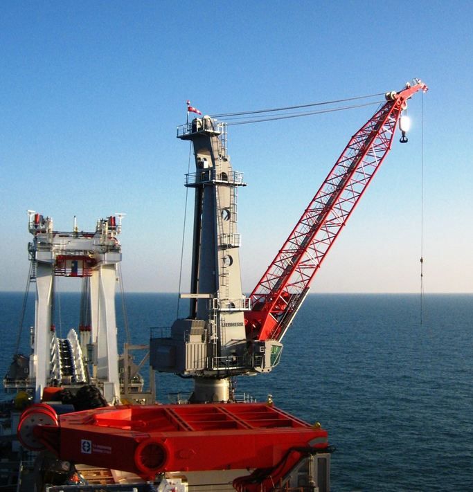 Grue Liebherr MTC 6000 conçue pour les opérations offshore