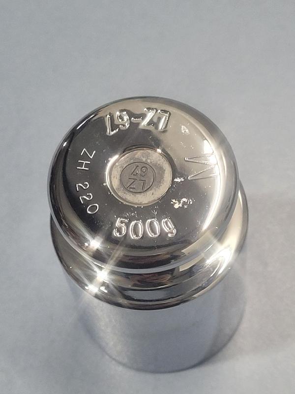 Poids d'étalonnage ZWIEBEL 500g classe M1 INOX_1