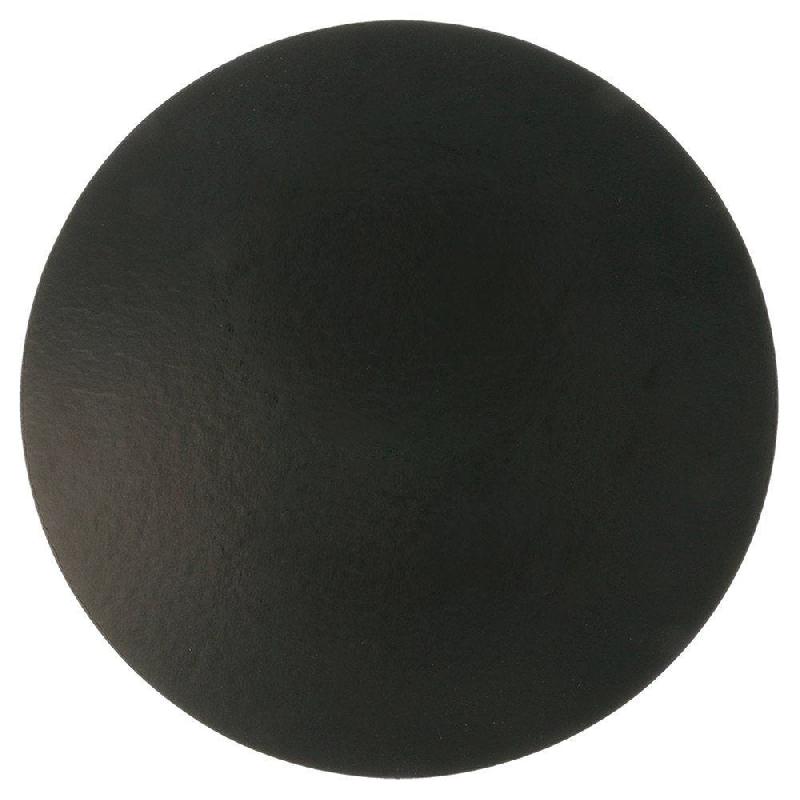 Rond carton or/noir non festonné Ø32cm - par 100_1