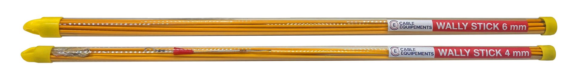 Aiguille de tirage Wally Stick - baguettes en fibre de verre rigides Ø 4mm ou Ø 6mm avec accessoires inclus_1