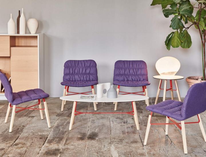 Chaise pour salle d'attente LIÙ - Ref : S1280SR_M_1