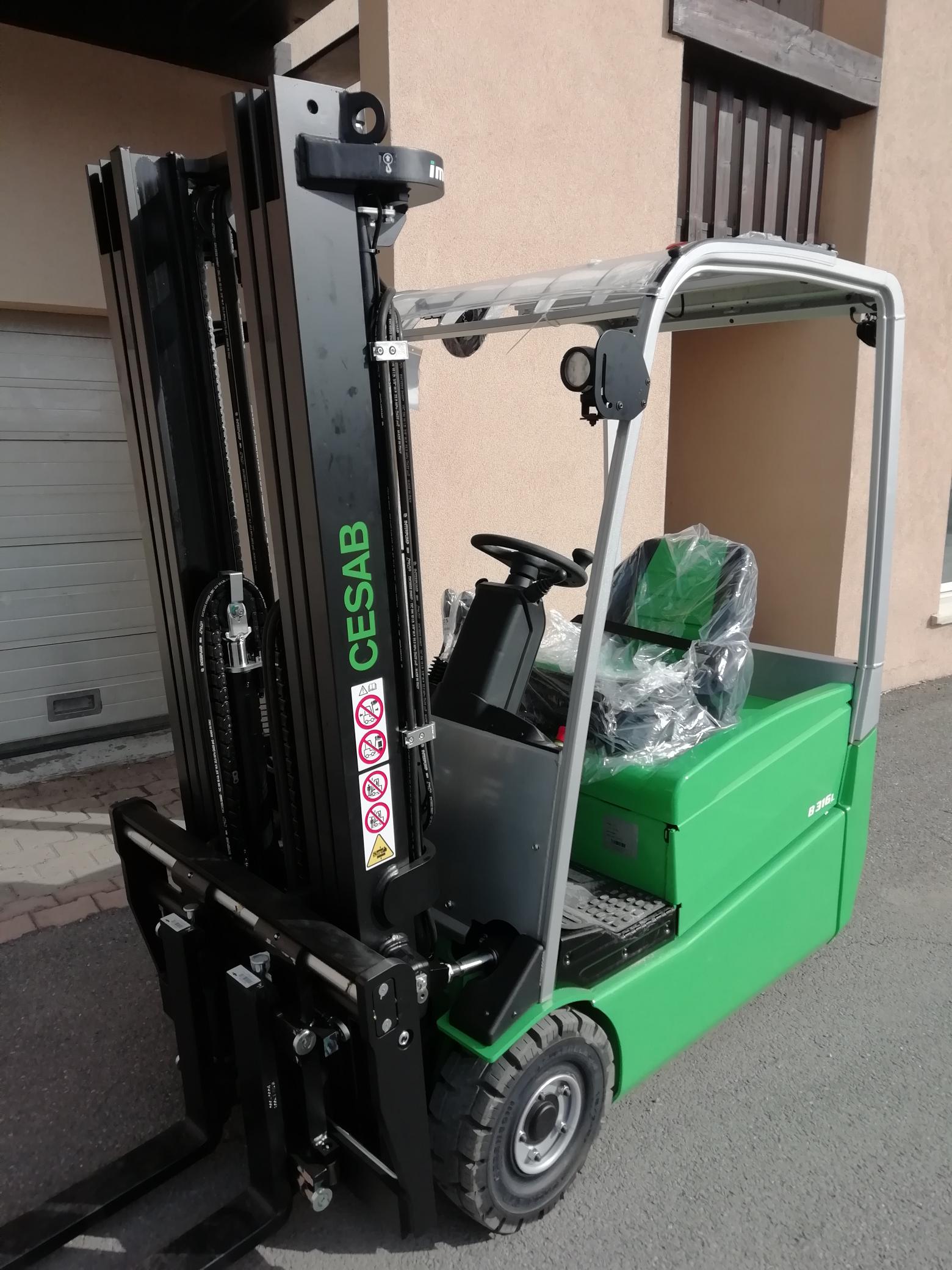 Chariot élévateur électrique cesab b316l_1