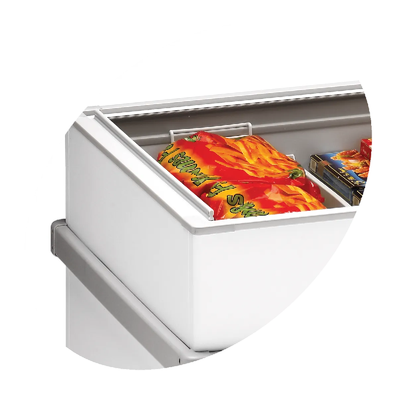 Congélateur de supermarché SSF150 Blanc TEFCOLD_1