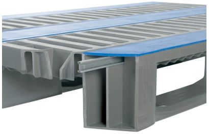 Palette plastique lourde 1200x800x160 mm - plateau ajouré - 3 semelles - charge 7500 kg statique et 1750 kg dynamique_1